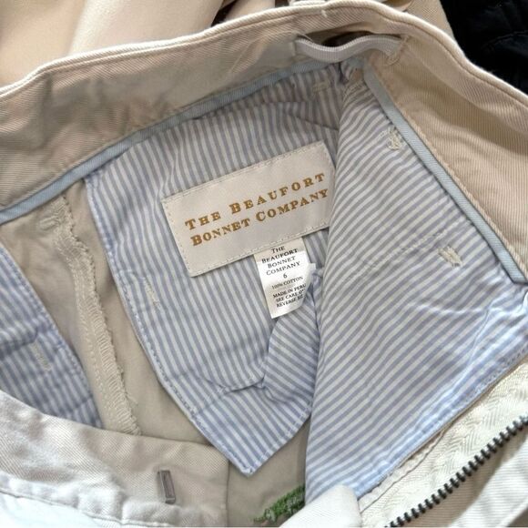 TBBC Boys 6 Alligator Embroidered Khaki Shorts Preppy Casual Classic - Picture 4 of 4